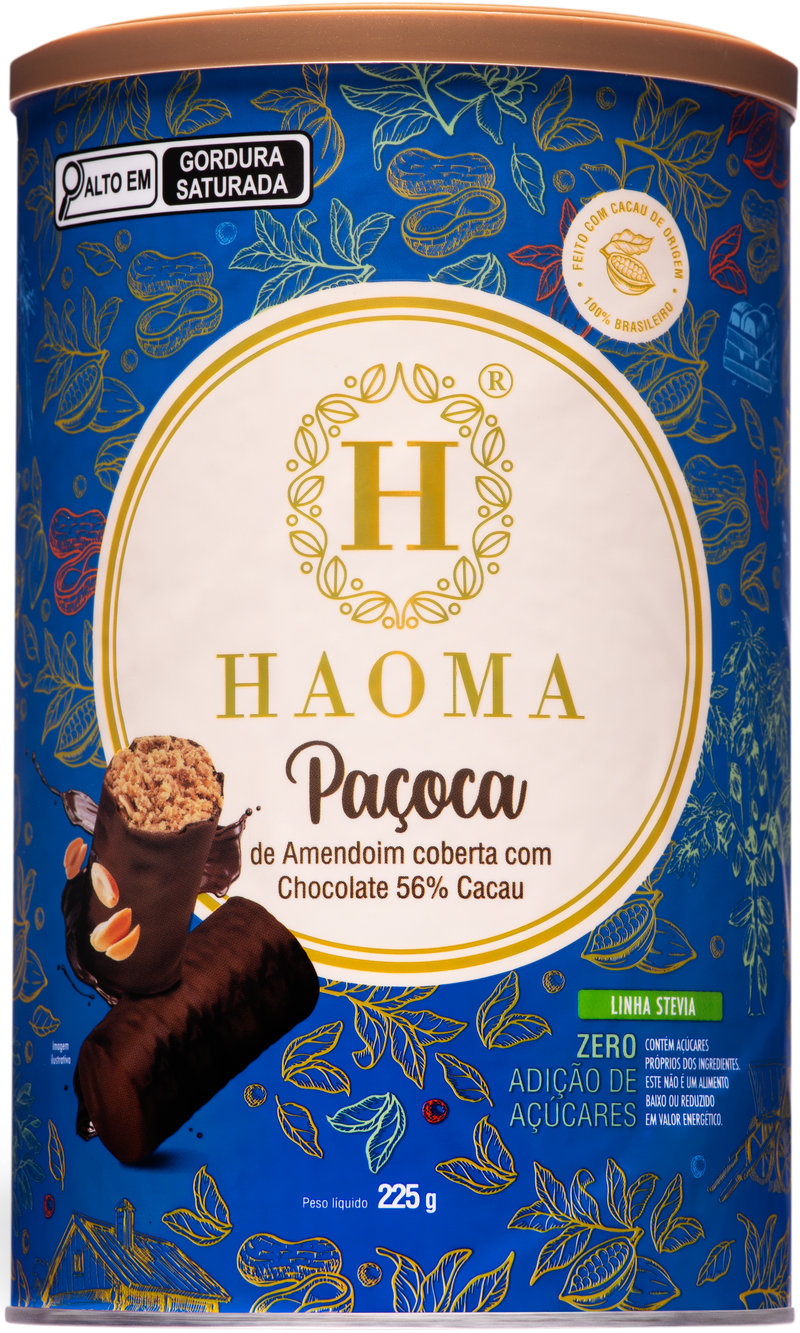 Paçoca Dark Chocolate — Can of 10